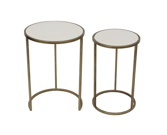 Arlo Nested Tables (White)