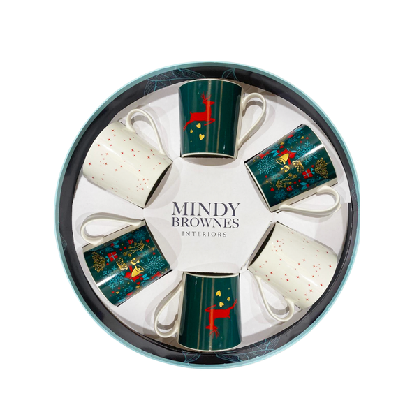 Mindy Brownes Interiors- A Christmas Wish Cups Set- SHM010